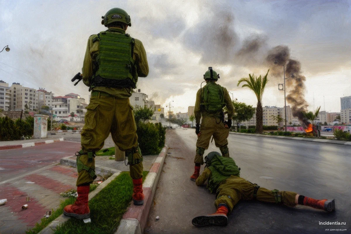 Израильские военные применили спецсредства против прессы во время рейда в Наблусе