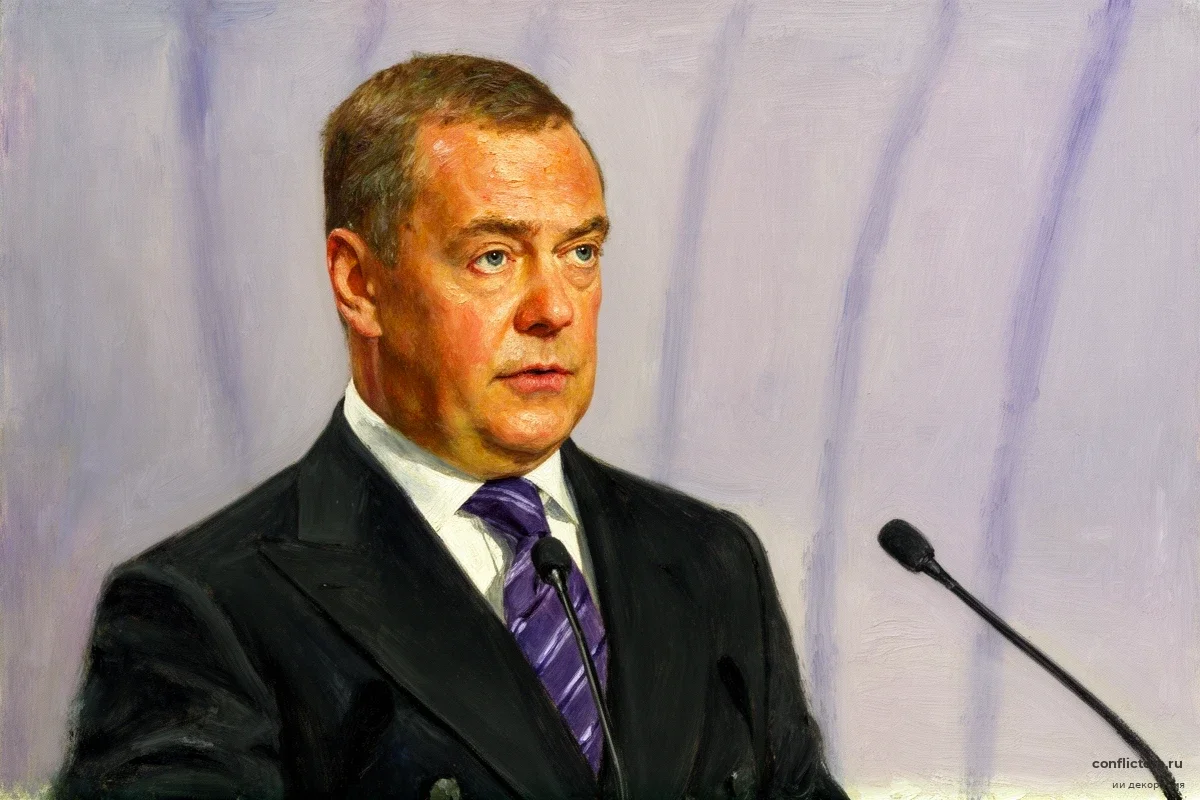 Медведев ответил на угрозы Трампа по Ормузскому проливу цитатой из антиутопии Оруэлла