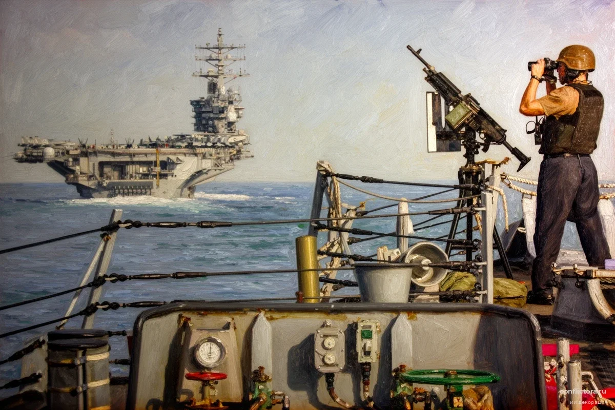 10 тысяч военных и 12 кораблей: США объяснили, что именно они блокируют вместо Ормузского пролива